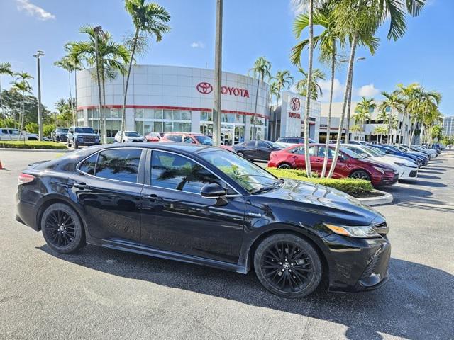 used 2019 Toyota Camry Hybrid car, priced at $18,995