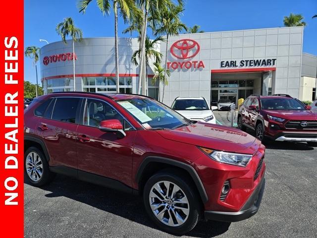 used 2021 Toyota RAV4 car, priced at $29,991