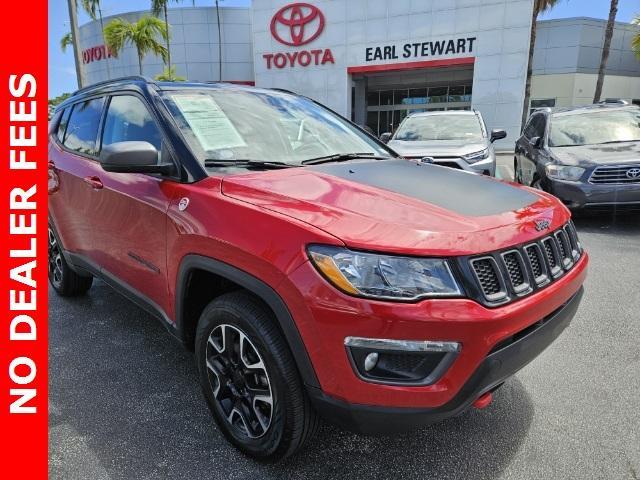 used 2021 Jeep Compass car, priced at $18,993