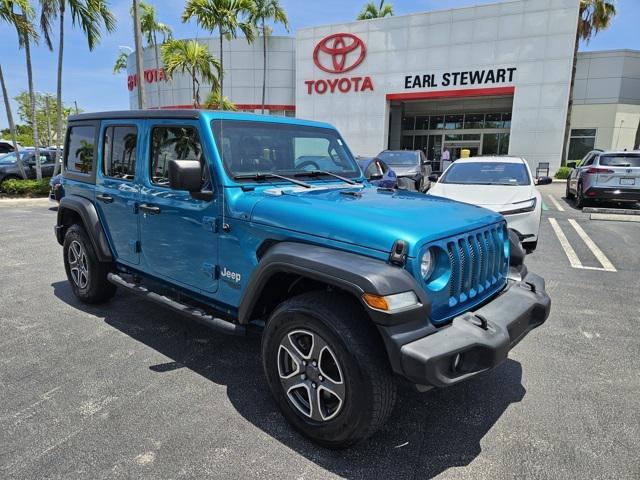 used 2020 Jeep Wrangler Unlimited car, priced at $23,995