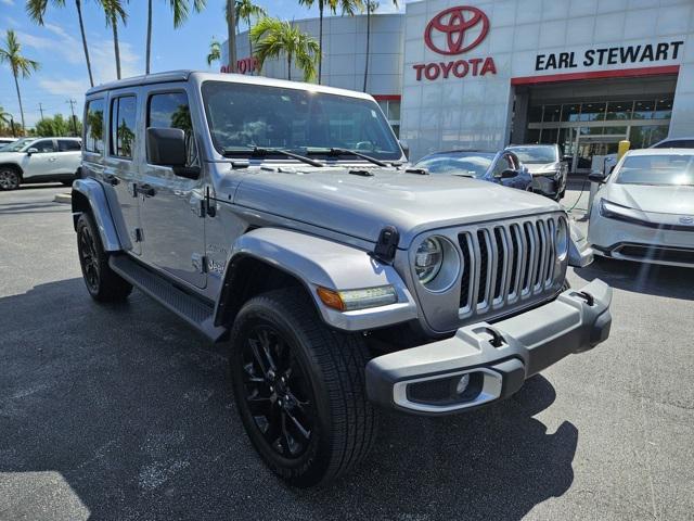 used 2021 Jeep Wrangler Unlimited 4xe car, priced at $29,995