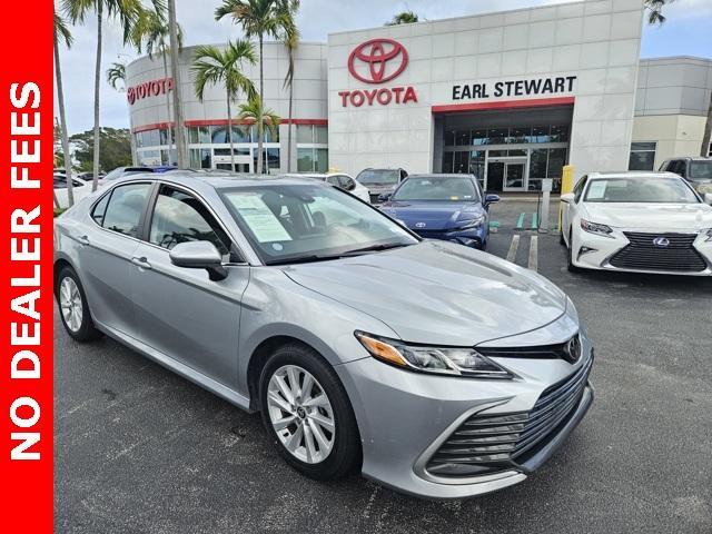 used 2022 Toyota Camry car, priced at $20,593