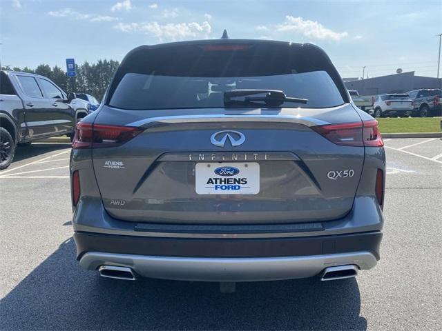 used 2022 INFINITI QX50 car, priced at $32,980