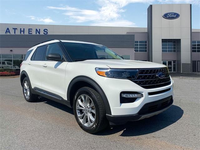 used 2021 Ford Explorer car, priced at $29,399