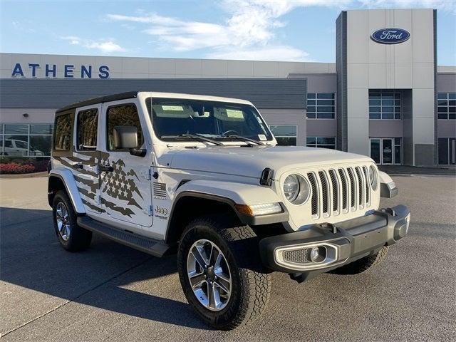 used 2018 Jeep Wrangler Unlimited car, priced at $25,469