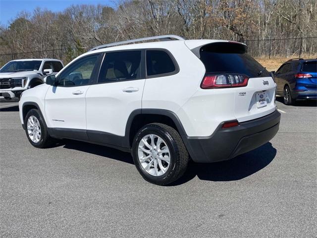 used 2021 Jeep Cherokee car, priced at $20,097