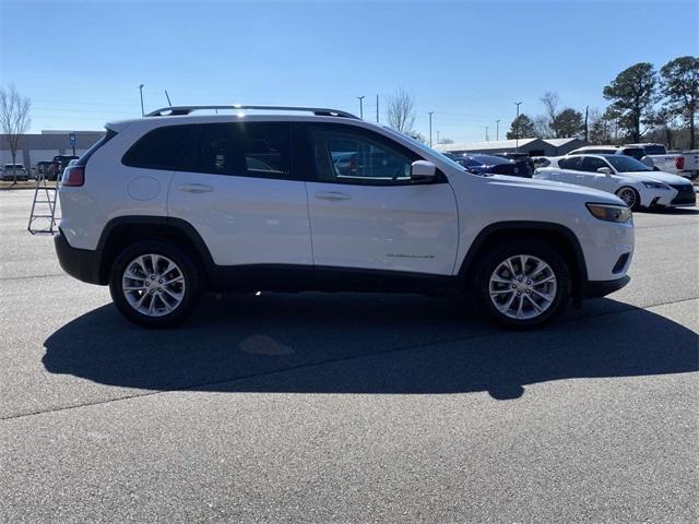 used 2021 Jeep Cherokee car, priced at $20,097