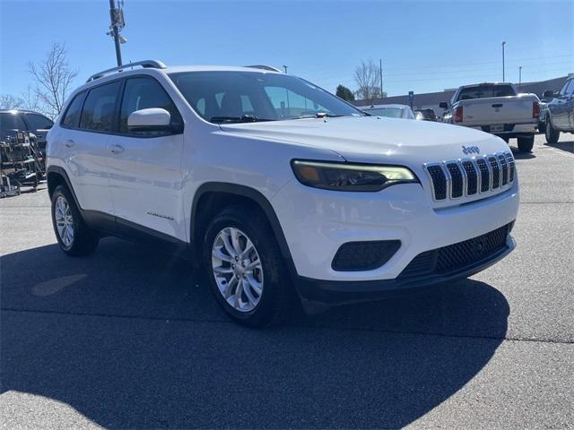 used 2021 Jeep Cherokee car, priced at $20,097