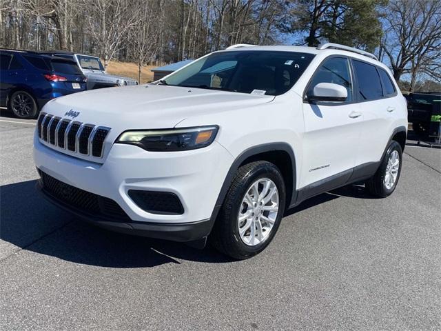 used 2021 Jeep Cherokee car, priced at $20,097