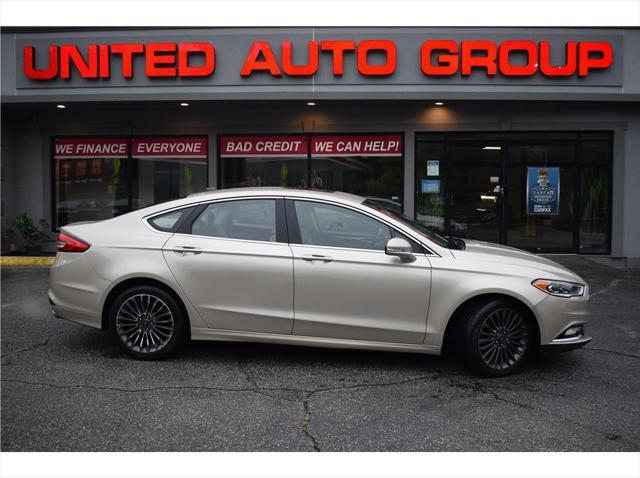 used 2017 Ford Fusion car, priced at $11,495