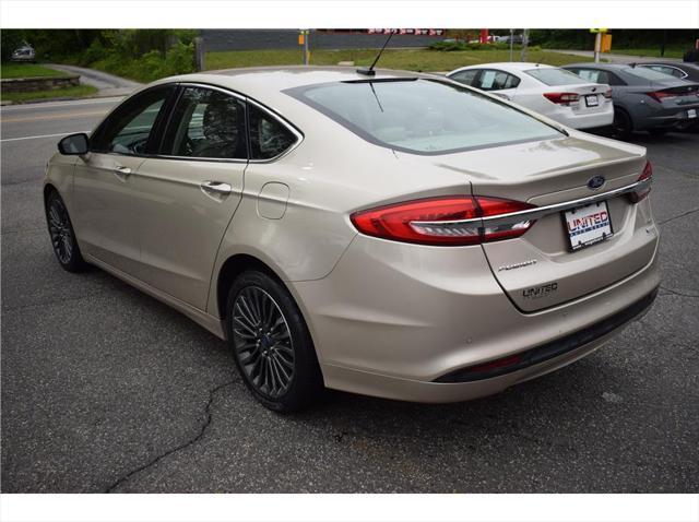 used 2017 Ford Fusion car, priced at $11,495