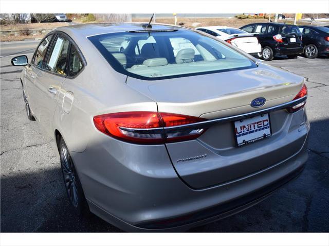used 2017 Ford Fusion car, priced at $11,495