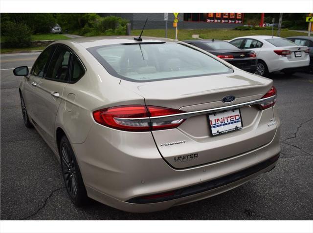 used 2017 Ford Fusion car, priced at $11,495