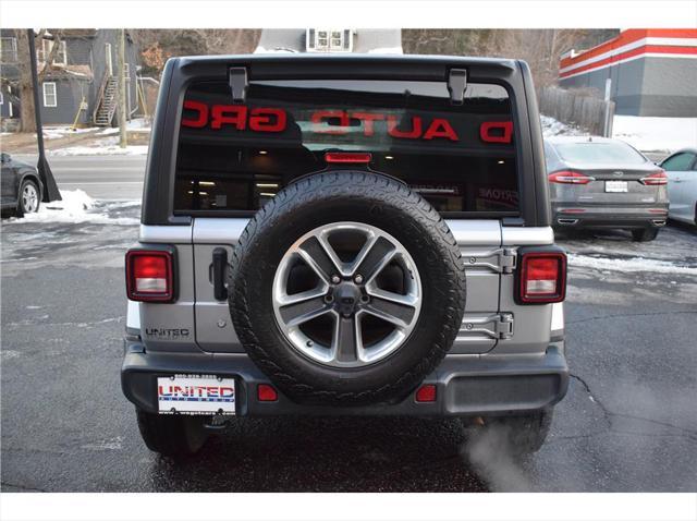 used 2020 Jeep Wrangler Unlimited car, priced at $27,295
