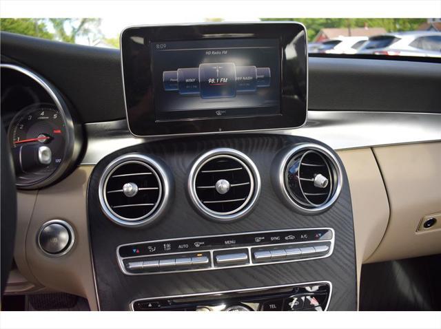 used 2017 Mercedes-Benz C-Class car, priced at $20,495