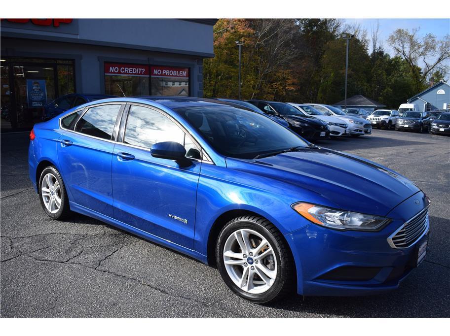 used 2018 Ford Fusion Hybrid car, priced at $12,495