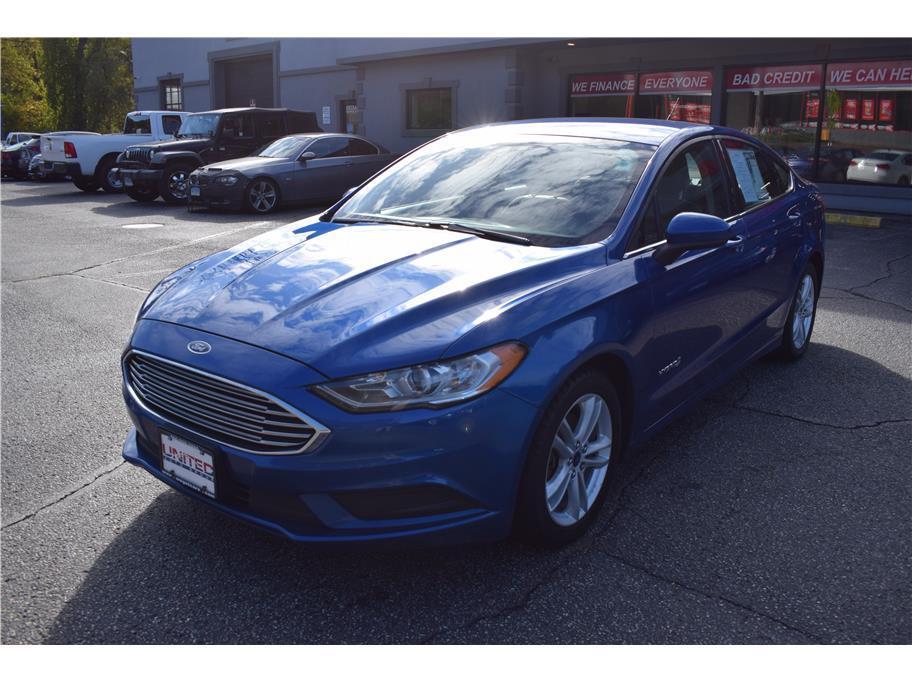 used 2018 Ford Fusion Hybrid car, priced at $12,495