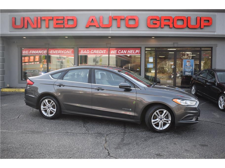used 2018 Ford Fusion Hybrid car, priced at $13,995