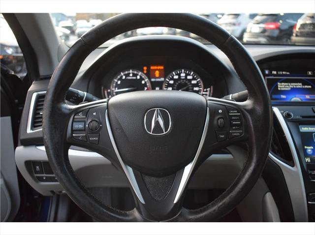 used 2016 Acura TLX car, priced at $14,995