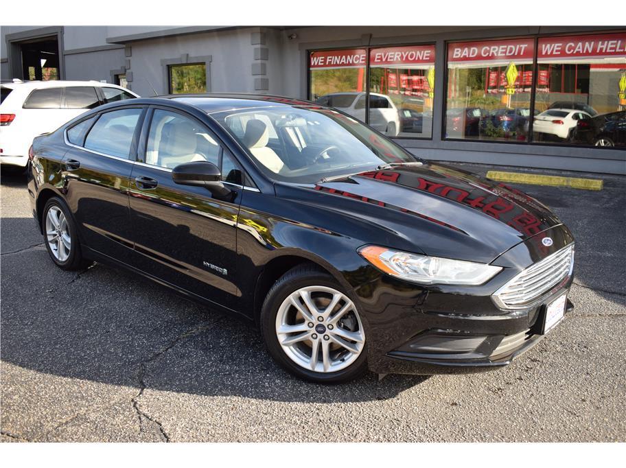 used 2018 Ford Fusion Hybrid car, priced at $14,195