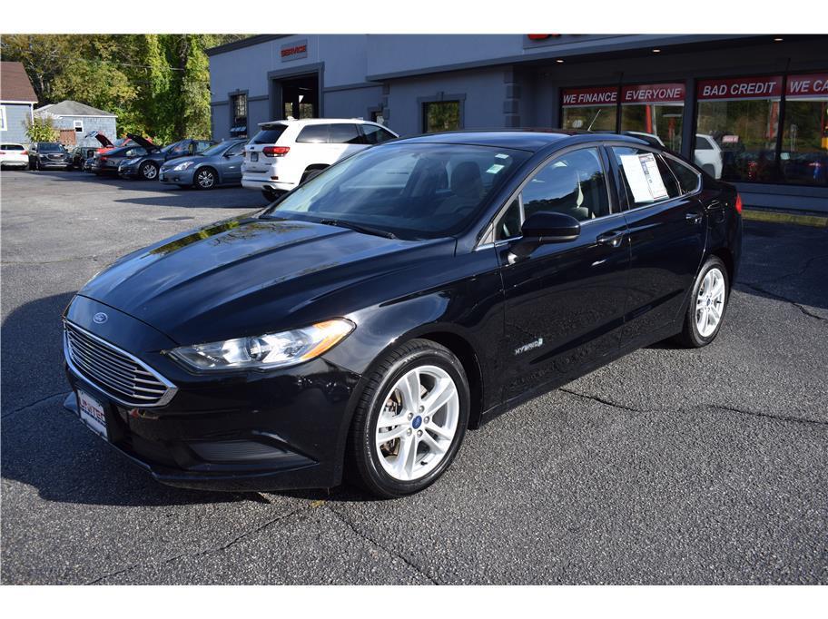 used 2018 Ford Fusion Hybrid car, priced at $14,195
