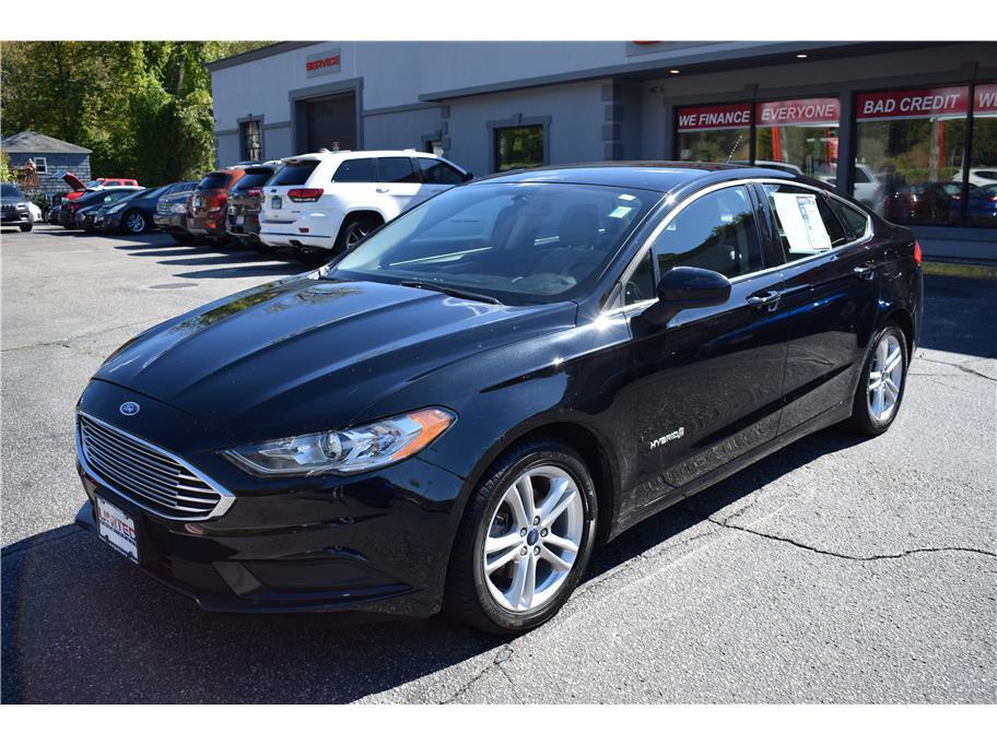 used 2018 Ford Fusion Hybrid car, priced at $15,495