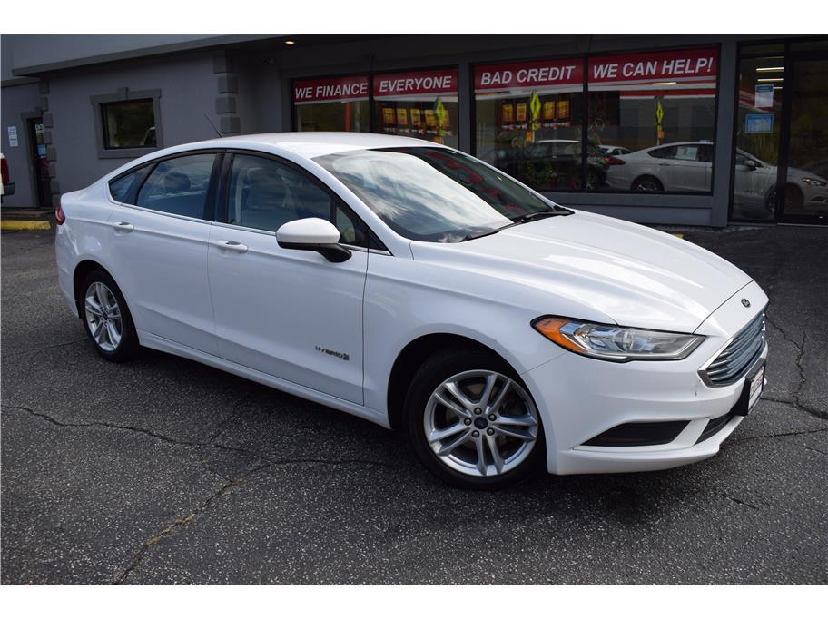 used 2018 Ford Fusion Hybrid car, priced at $14,495