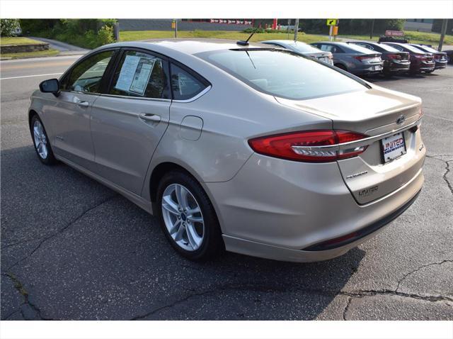 used 2018 Ford Fusion Hybrid car, priced at $15,495
