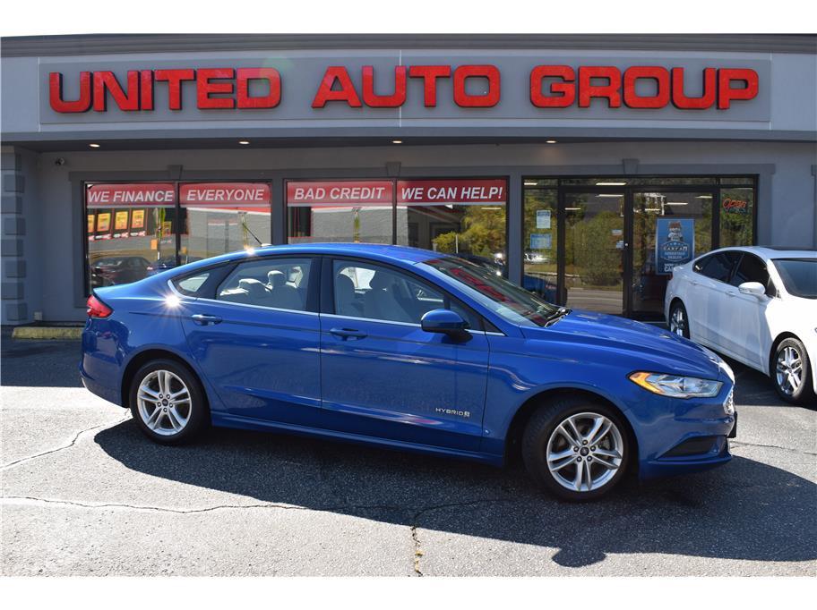 used 2018 Ford Fusion Hybrid car, priced at $14,995