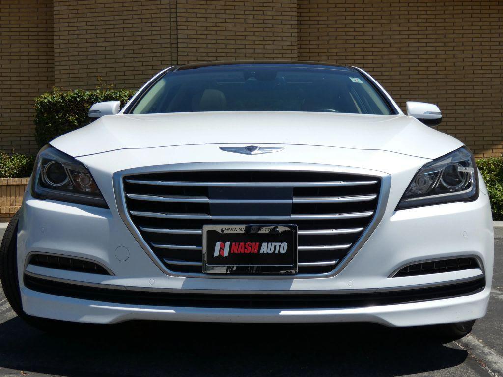 used 2015 Hyundai Genesis car, priced at $12,490