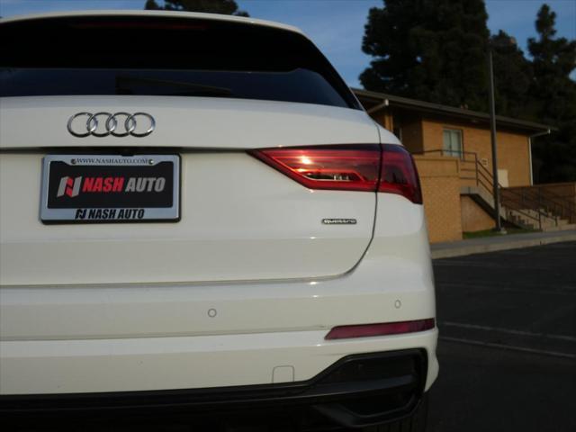 used 2022 Audi Q3 car, priced at $19,590