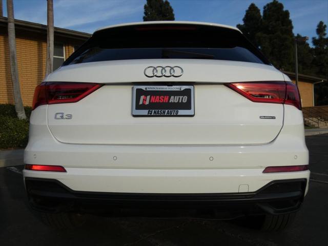 used 2022 Audi Q3 car, priced at $19,590