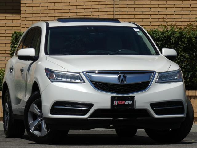 used 2016 Acura MDX car, priced at $16,590