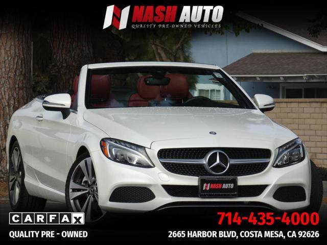 used 2017 Mercedes-Benz C-Class car, priced at $23,490