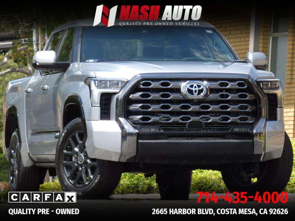 used 2024 Toyota Tundra Hybrid car, priced at $60,690