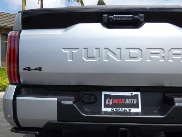 used 2024 Toyota Tundra Hybrid car, priced at $62,650