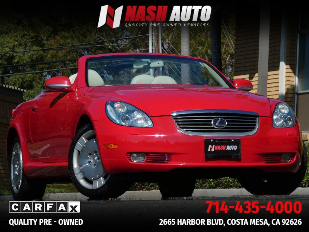 used 2005 Lexus SC 430 car, priced at $21,590