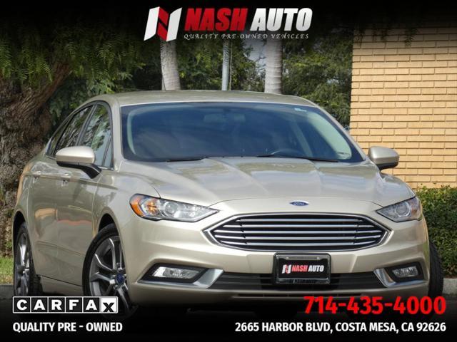 used 2017 Ford Fusion car, priced at $10,690