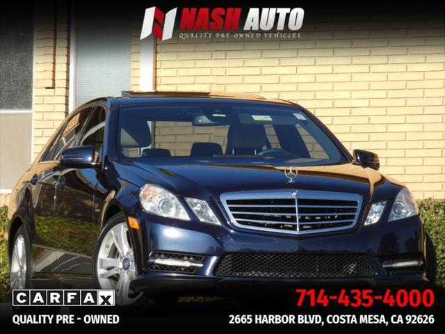 used 2012 Mercedes-Benz E-Class car, priced at $13,490