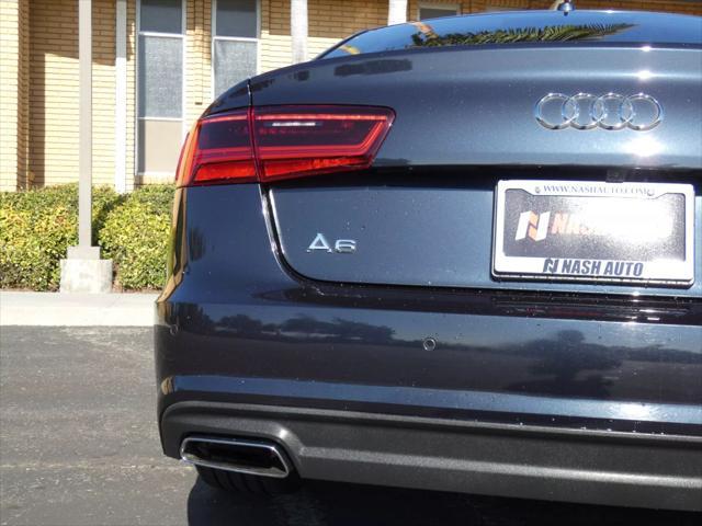 used 2018 Audi A6 car, priced at $15,690