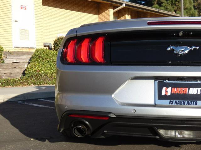 used 2021 Ford Mustang car, priced at $18,490