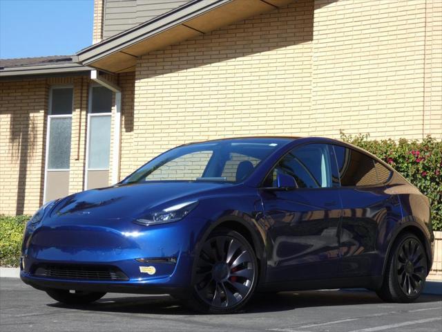 used 2022 Tesla Model Y car, priced at $31,990