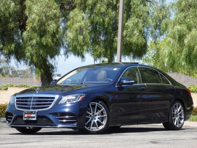 used 2018 Mercedes-Benz S-Class car, priced at $35,590