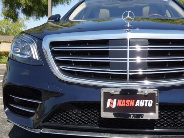 used 2018 Mercedes-Benz S-Class car, priced at $35,590
