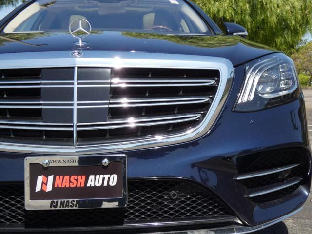 used 2018 Mercedes-Benz S-Class car, priced at $35,590