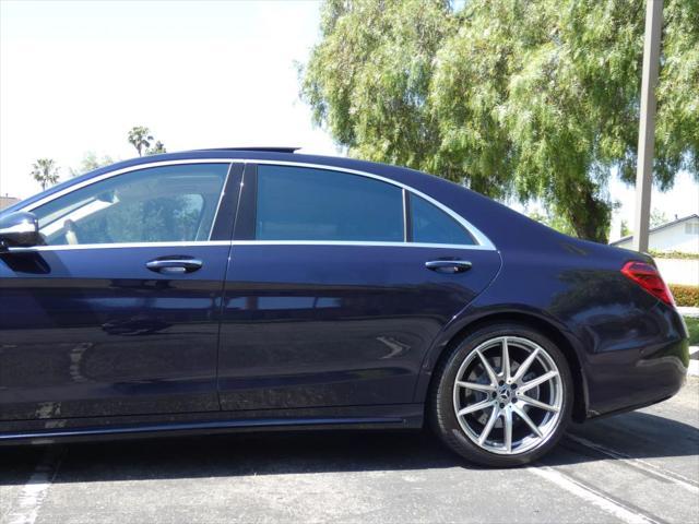 used 2018 Mercedes-Benz S-Class car, priced at $35,590