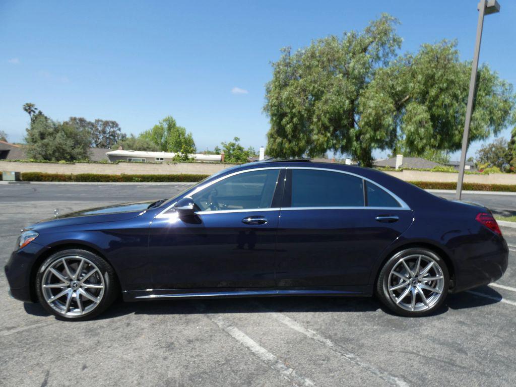 used 2018 Mercedes-Benz S-Class car, priced at $32,650