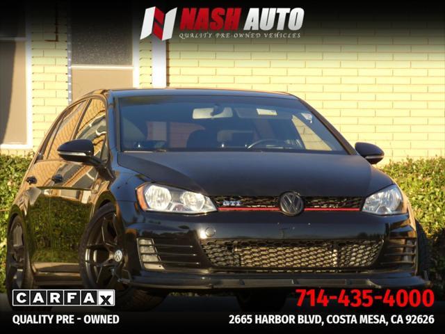 used 2017 Volkswagen Golf GTI car, priced at $13,590