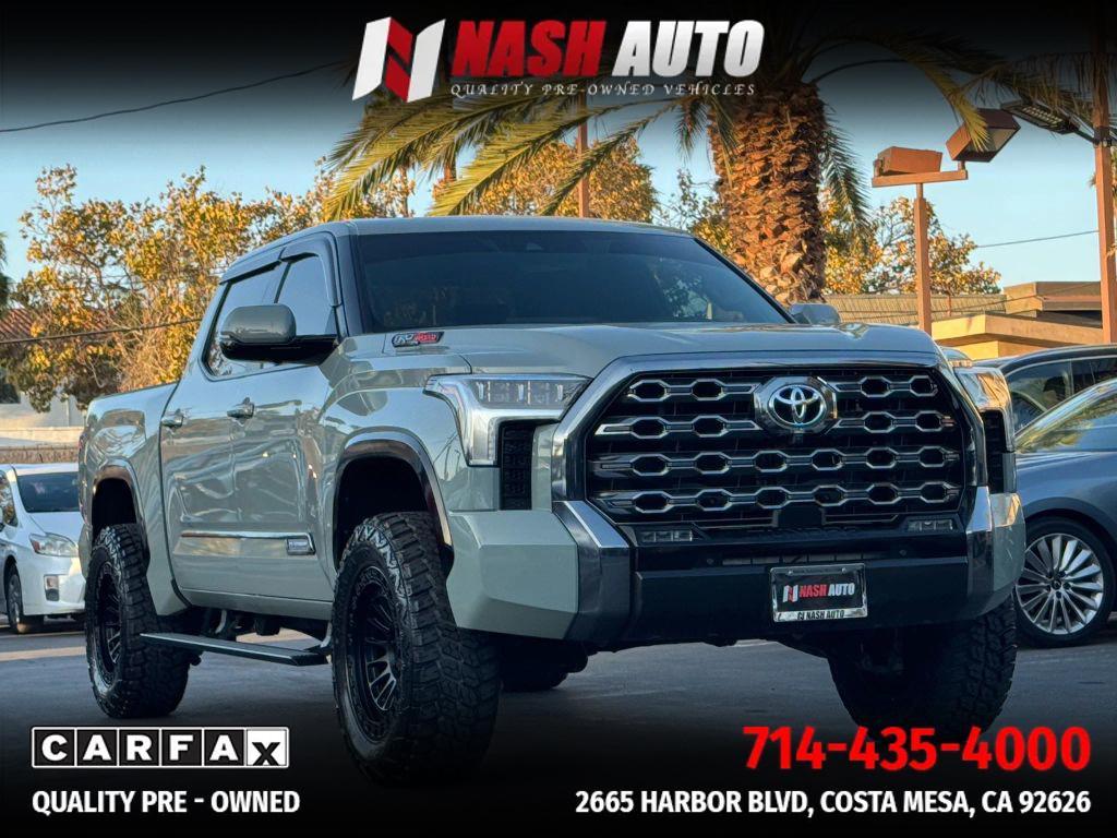 used 2024 Toyota Tundra car, priced at $58,990