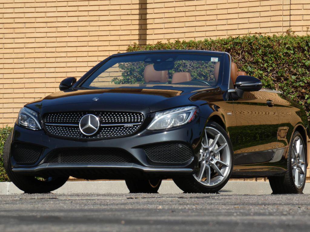 used 2017 Mercedes-Benz AMG C 43 car, priced at $28,990